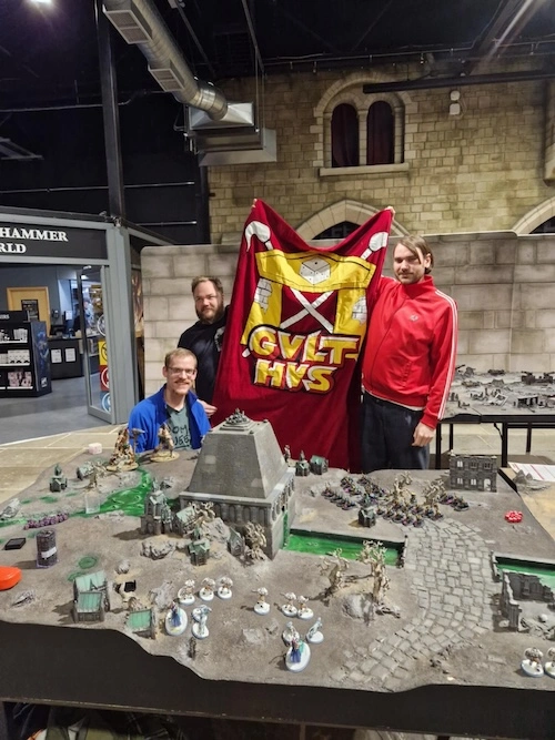 Gult Hus Warhammer group photo