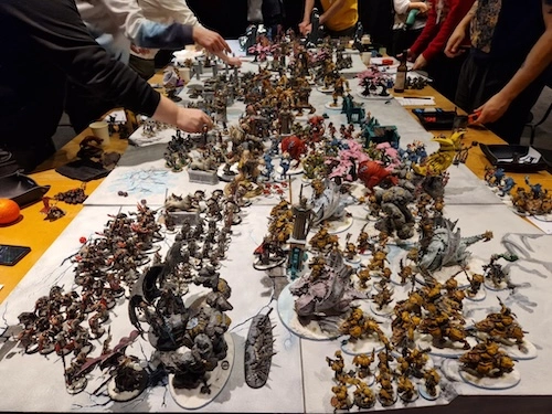 Gult Hus Warhammer miniatures