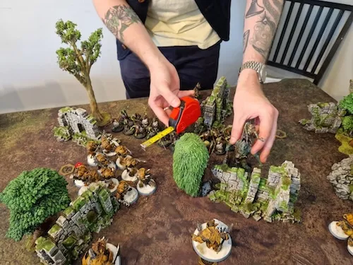 Gult Hus Warhammer game